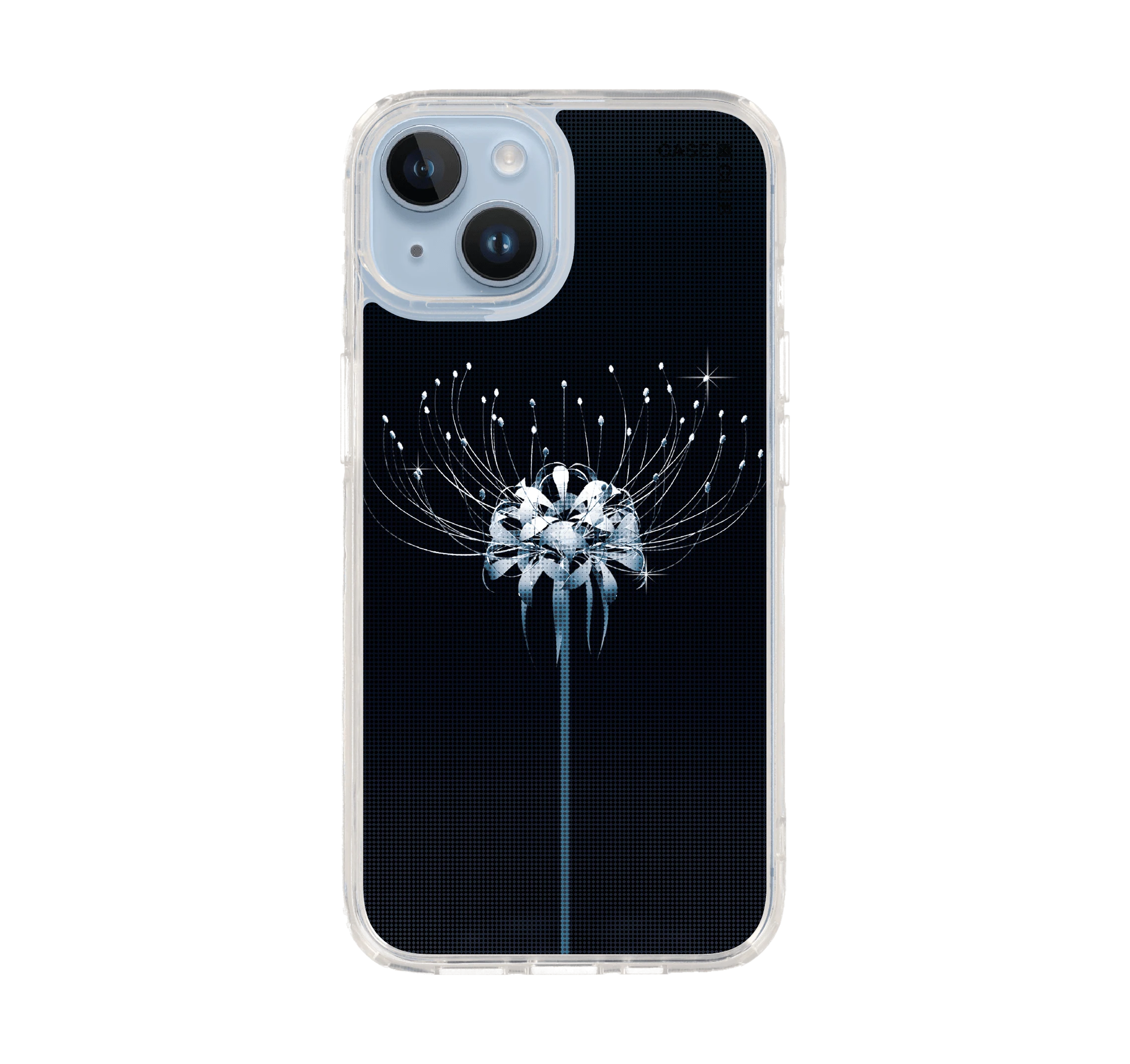 halftone lily flower